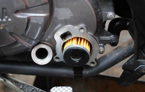 Lọc dầu trên xe Yamha Exciter