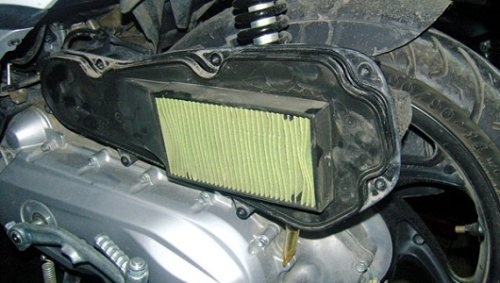 Bộ lọc gió trên xe máy