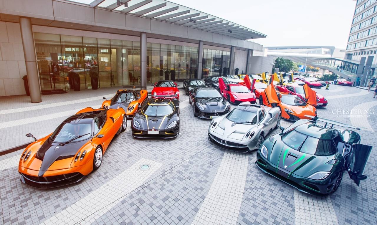 Dan sieu xe tuyet dep tu hop tai Hong Kong hinh anh