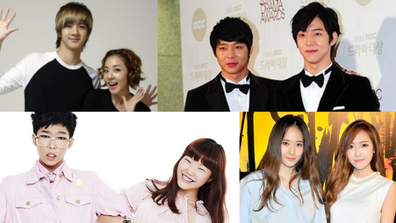 Những ngôi sao nổi tiếng là anh chị em một nhà đang xuất hiện ngày một nhiều trong giới showbit Hàn Quốc. Ảnh: Som