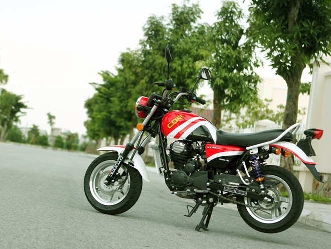 Mini CDR125 cũng là một trong những lựa chọn ưa thích của nhiều người chơi minibike. 