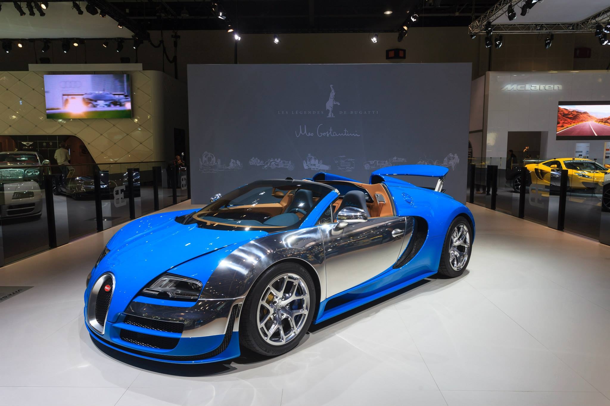 Meo Constantini Veyron là siêu xe huyền thoại thứ 3 được sản xuất và ra mắt tại triển lãm xe Dubai 2013. Tên gọi của xe bắt nguồn từ tên gọi người bạn thân của Ettore Bugatti. Ông cũng từng là một tay đua của Bugatti trong những năm 1920 trước khi chuyển lên làm quản lý đội đua. Cùng với mẫu xe Bugatti Type 35, Costantini đã 2 lần giành chiến thắng tại đường đua Targa Florio.