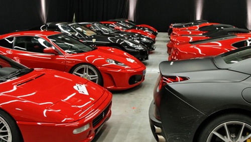 Bộ sưu tập xe của Quốc vương Brunei.