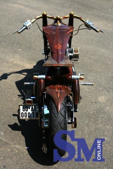 Gần 20 năm chơi môtô PKL, trong đó có nhiều năm theo đuổi niềm say mê đặc biệt môtô Harley-Davidson, ông Quốc Tuấn là một trong số ít người đi tiên phong trong phong trào độ xe Harley-Davidson tại Việt Nam. Trong đó, nghề kiến trúc sư đã tác động đến ông trong quá trình độ, với sự cố gắng bảo đảm hài hòa trong hai tiêu chí: chiếc xe có tính mỹ thuật nhưng phải bảo đảm tính năng kỹ thuật. Ông cho biết, quá trình hoàn thiện chiếc xe vẫn đang tiếp tục từ ý tưởng sáng tạo của bản thân và cả từ những góp ý của dân chơi xe. Bên cạnh đó, sắp tới ông sẽ tiếp tục độ xe theo phong cách Conqueror (Kẻ chinh phục) trên các dòng xe Harley Softail, Touring…  