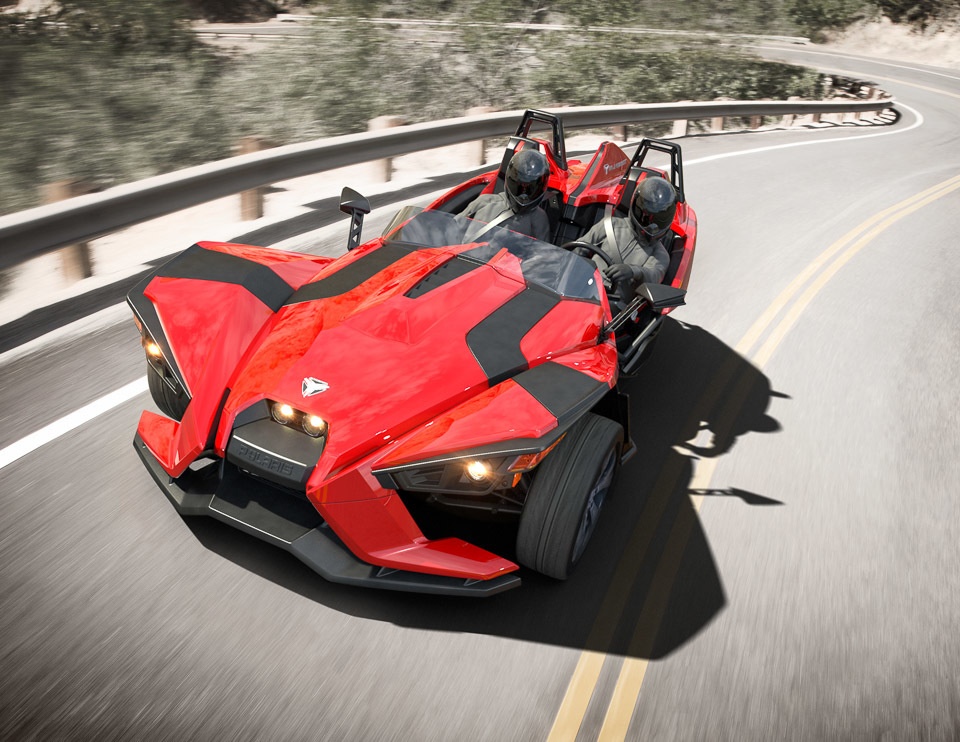 Polaris Slingshot - mo to 3 banh kieu dang ham ho hinh anh