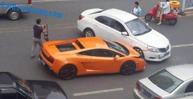 Hiện trường vụ tai nạn. Ảnh: Carnewschina.