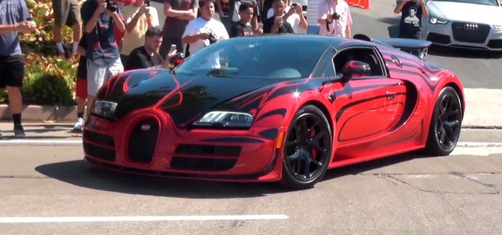 Can canh sieu xe mui tran Bugatti Veyron L'Or Rouge hinh anh