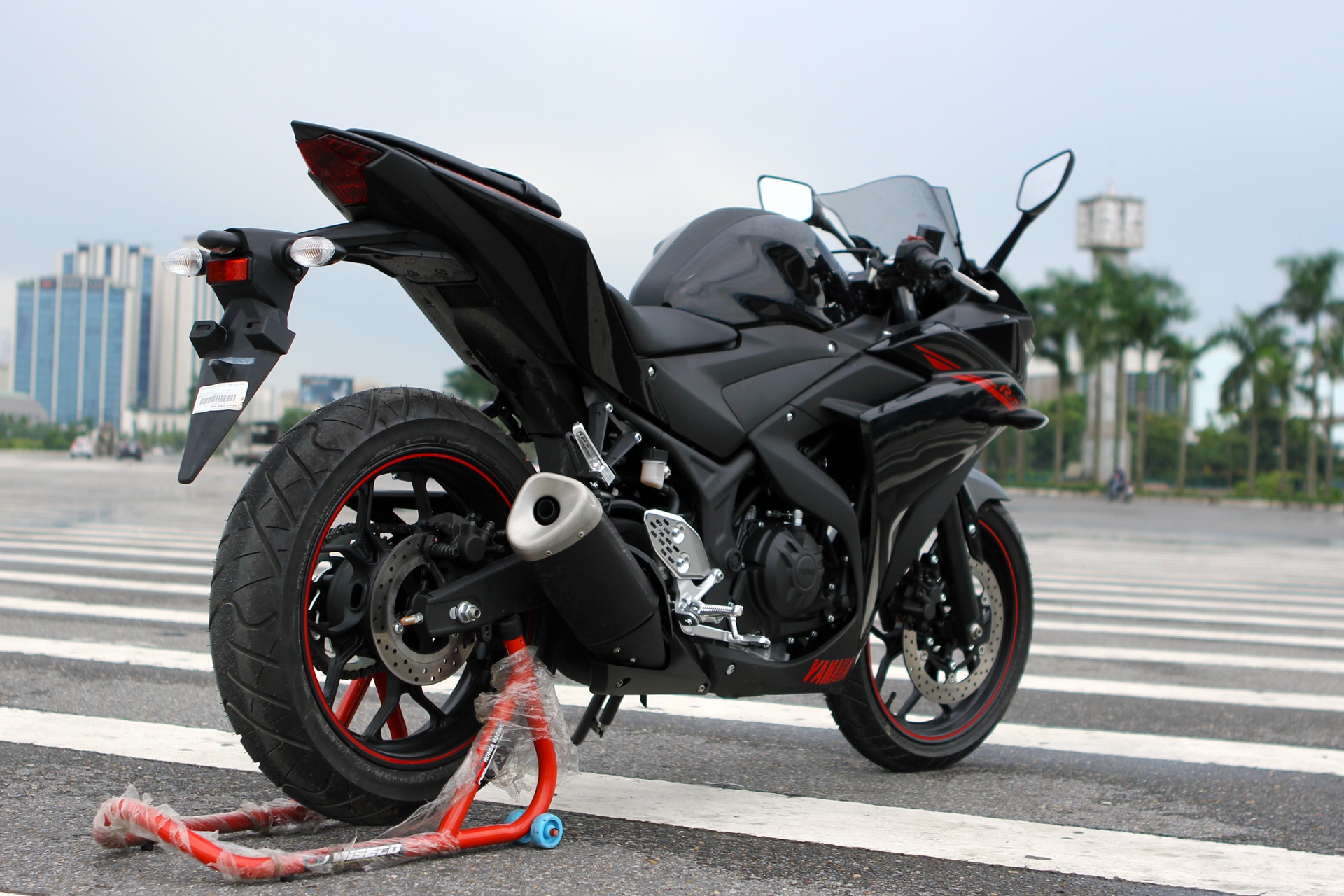 Thu tieng po Yamaha R25 tai Ha Noi hinh anh