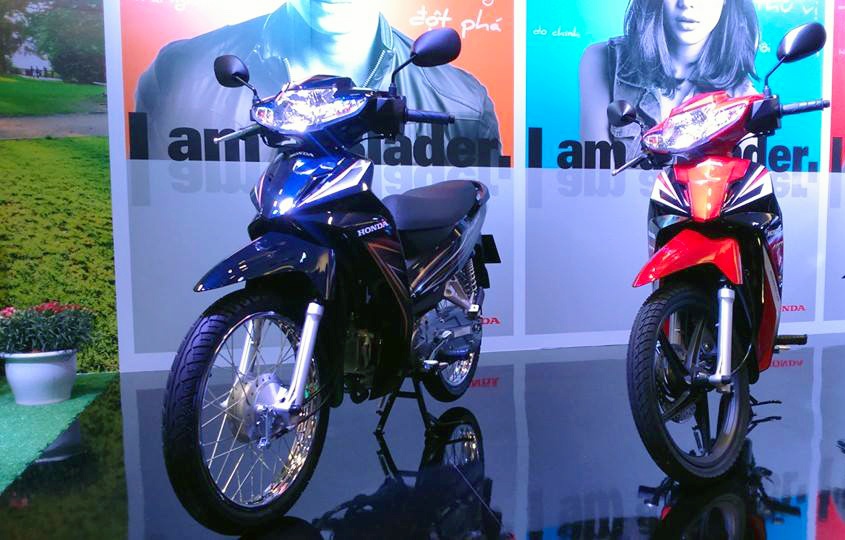 Mẫu xe số giá mềm Honda Blade 110 ra mắt với 3 phiên bản khác nhau. 