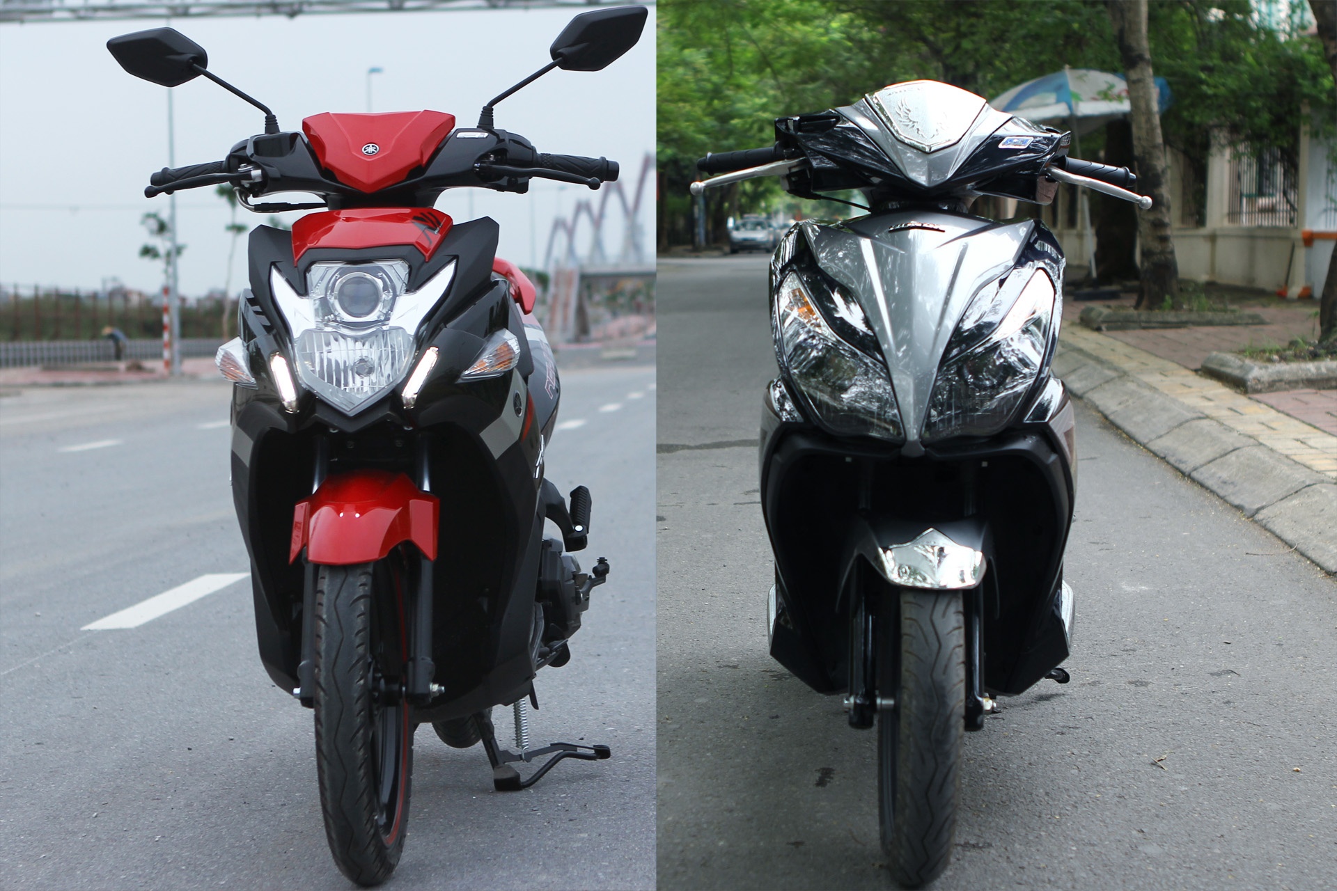 Nouvo Fi 2015 va Air Blade 125: Ke tam lang, nguoi nua can hinh anh