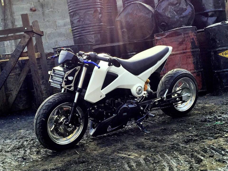 Honda MSX Thai do keo dai than cua biker Sai Gon hinh anh