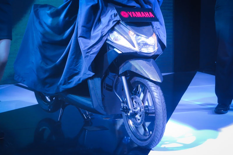 Xe tay ga Yamaha Mio Blue Core lo gia ban truoc ngay ra mat hinh anh