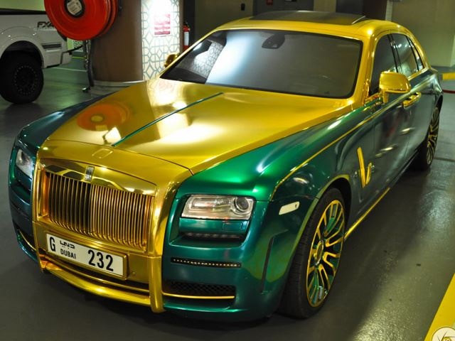 Xe sieu sang Rolls-Royce Ghost do tre trung boi Mansory hinh anh