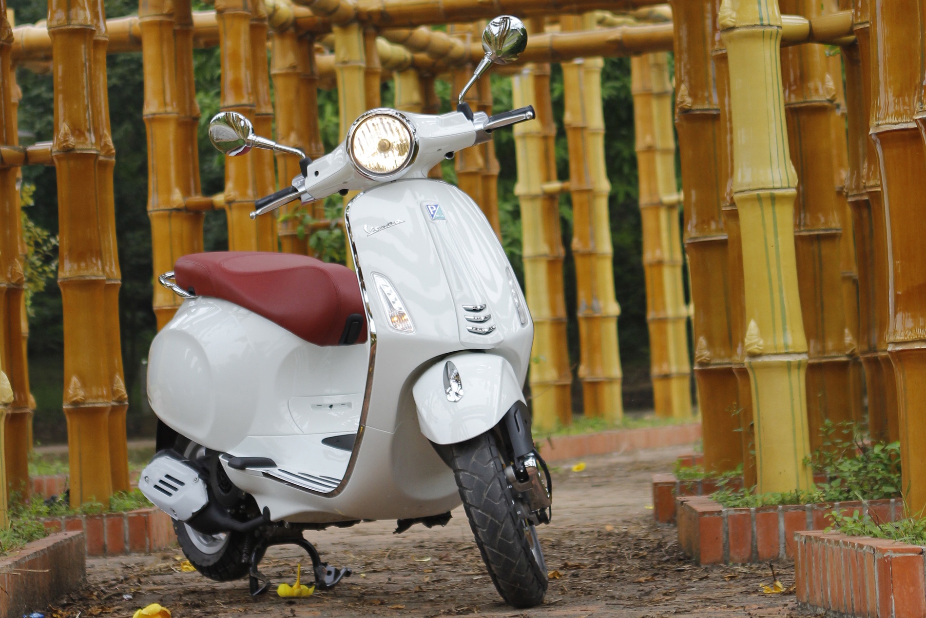 Vespa Primavera là mẫu xe có doanh số bán tốt nhất ở thời điểm hiện tại của Piaggio Việt Nam. Ảnh: Hạ Phong. 