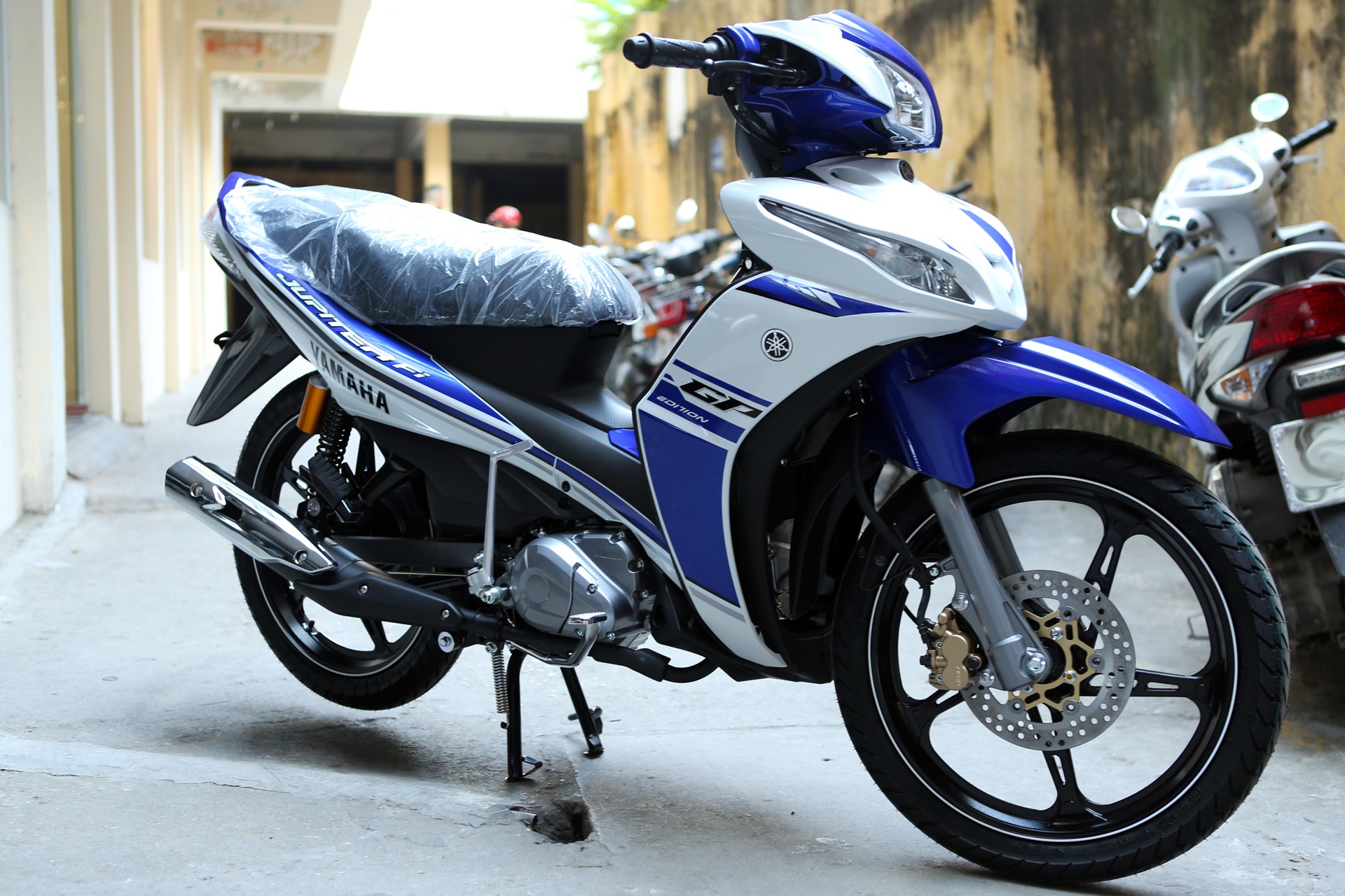 Mẫu xe số Jupiter cũng có thêm phiên bản GP. Ảnh: Hạ Phong