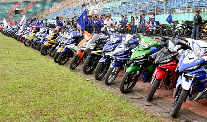 Ngay hoi Exciter lon nhat ca nuoc dien ra tai Da Nang hinh anh