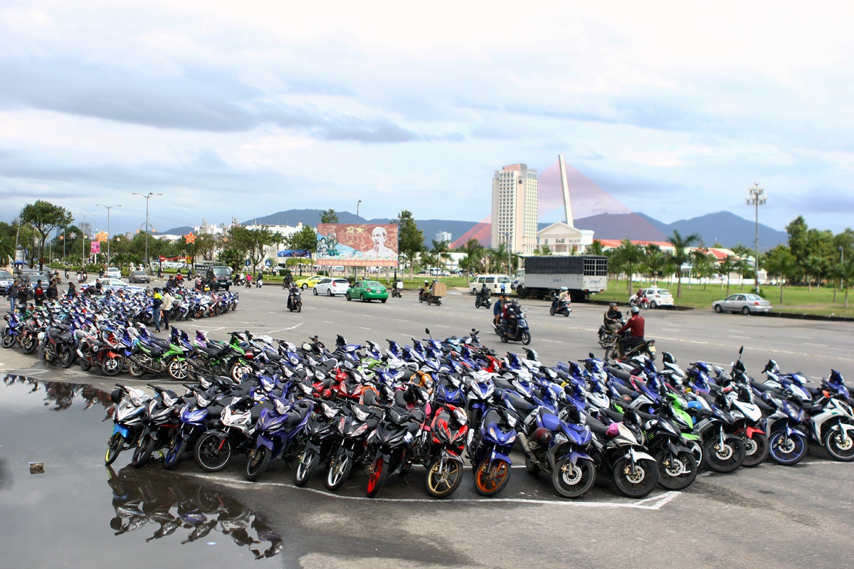 Gan 1.000 chiec Yamaha Exciter tu hop ve Da Nang hinh anh
