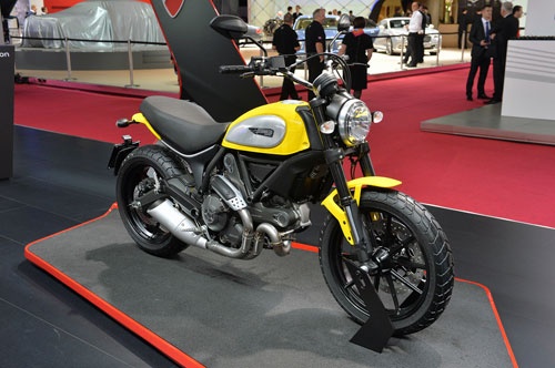 Mẫu xe theo phong cách hoài cổ Ducati Scrambler sẽ ra mắt khách hàng Việt trong tháng 1.