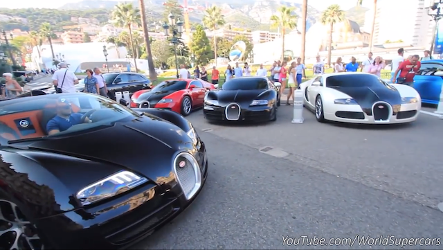 Cuoc hoi ngo cua 4 sieu xe trieu do Bugatti Veyron hinh anh