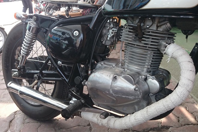   Xe gần như giữ nguyên kích thước với chiều dài 2.075 mm, chiều rộng 775 mm.