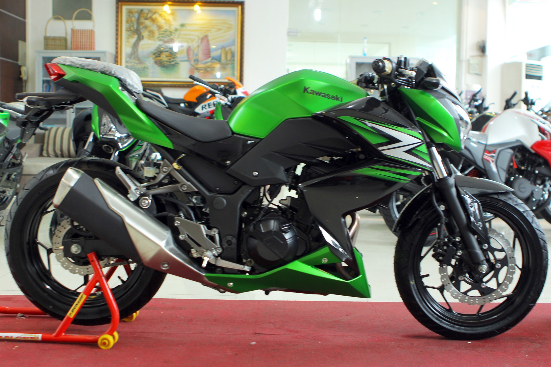 Kawasaki Z250 gia tren 200 trieu dong tai Ha Noi hinh anh