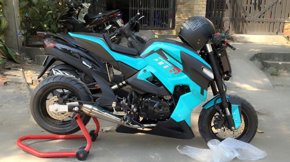 Honda MSX 125 do cuc khung tai Sai Gon hinh anh