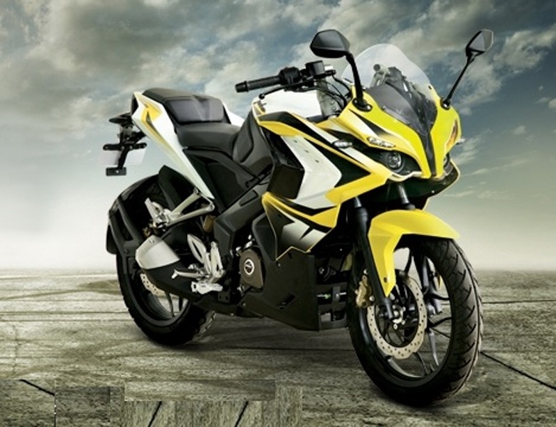 Lo dien hinh anh sportbike 200 phan khoi Bajaj Pulsar RS200 hinh anh