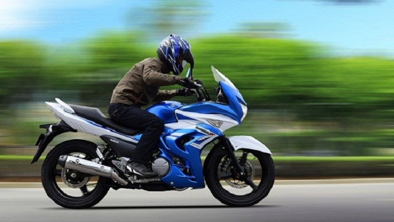 Suzuki GW250F được thiết kế phù hợp cả với những chặng hành trình dài. Ảnh: Suzuki.