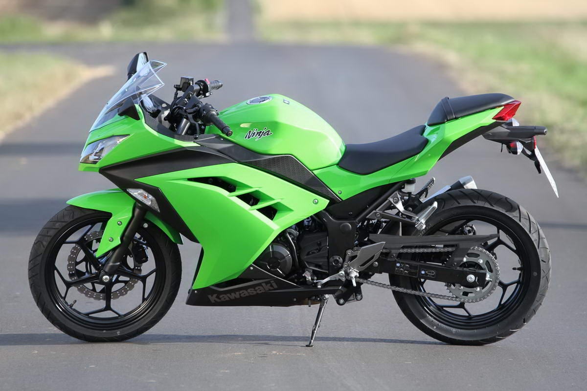 Dòng xe Ninja của Kawasaki gây ấy tượng ngay từ cái nhìn đầu tiên. Ảnh: Kawasaki.