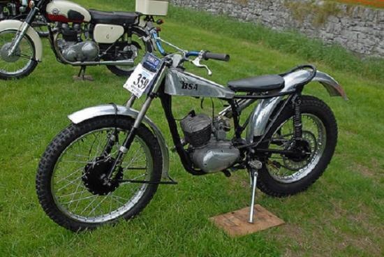  Dòng xe Trial BSA.