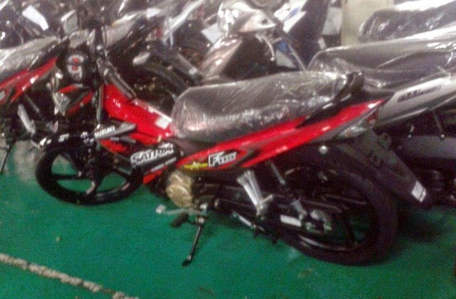 Hình ảnh rò rỉ Satria F115 tại Indonesia. Ảnh: Dapurpacu