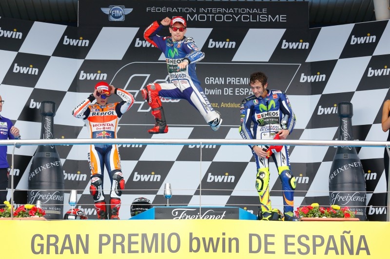 Chiến thắng tuyệt đối của Lorenzo tại chặng 4 mùa giải MotoGP 2015. Ảnh: MotoGP.