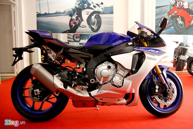 Yamaha R1 2015 đầu tiên tại Việt Nam. Ảnh: Minh Anh.