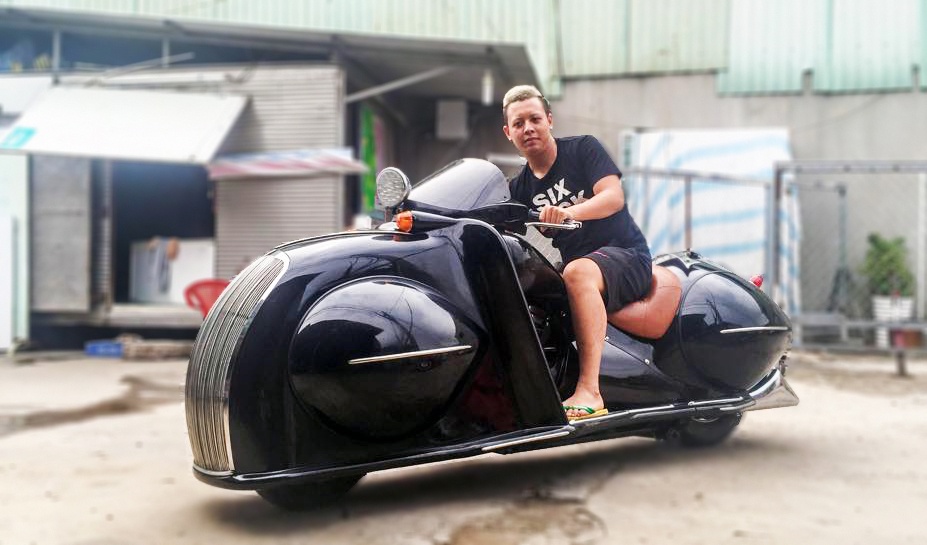 Honda Shadow 600 phong cach voi ma mut doc nhat Viet Nam hinh anh