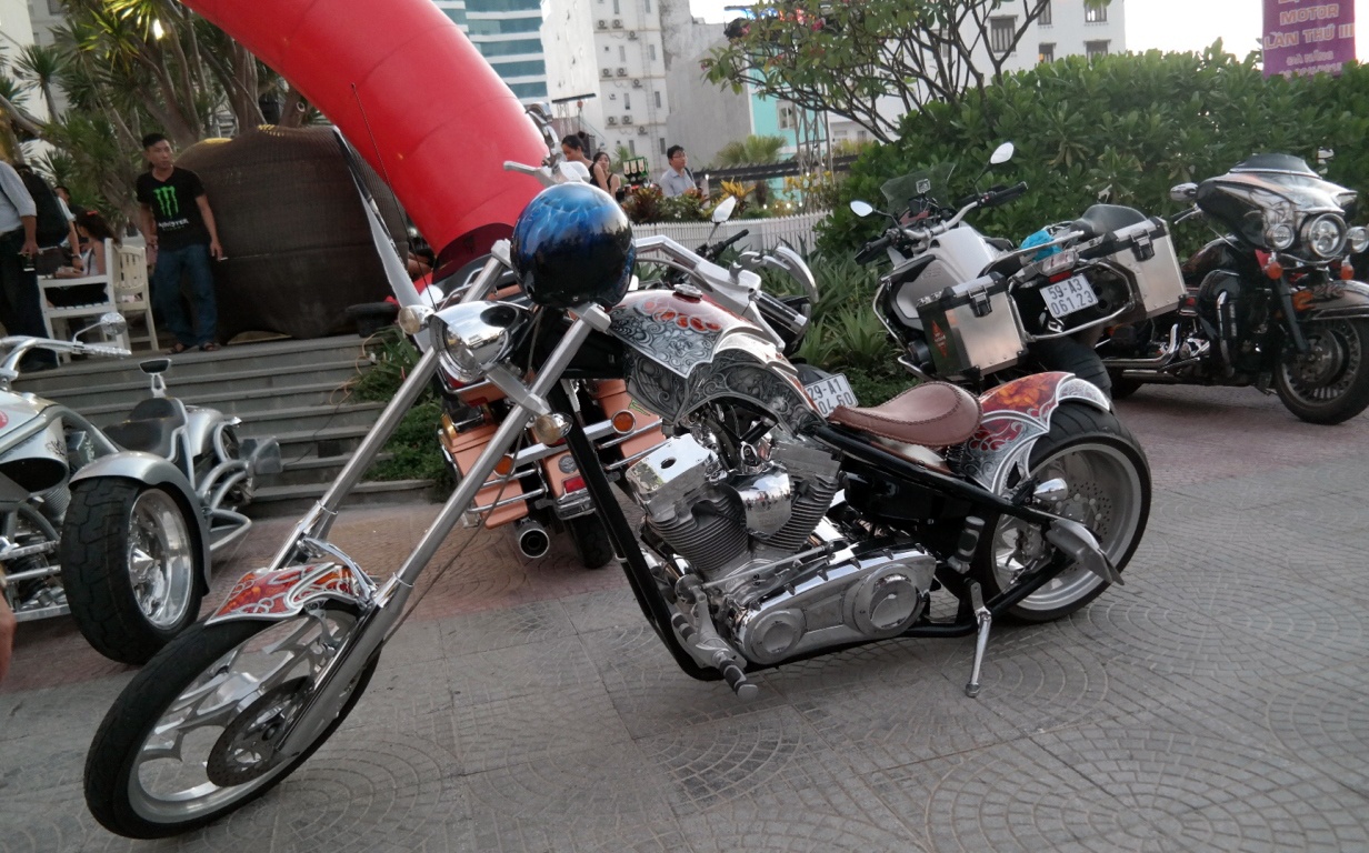 Những chiếc xe chopper luôn mang kiểu dáng riêng biệt, không lẫn với bất cứ mẫu xe nào khác.