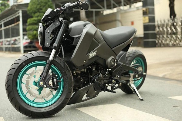 Honda MSX 125 do ca tinh cua biker Sai Gon hinh anh