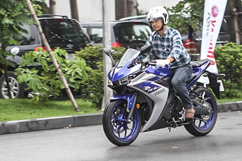 Trai nghiem nhanh Yamaha YZF-R3 moi ra mat hinh anh