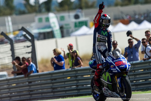 Lorenzo giành chiến thắng thứ 60 trong sự nghiệp đua MotoGP.
