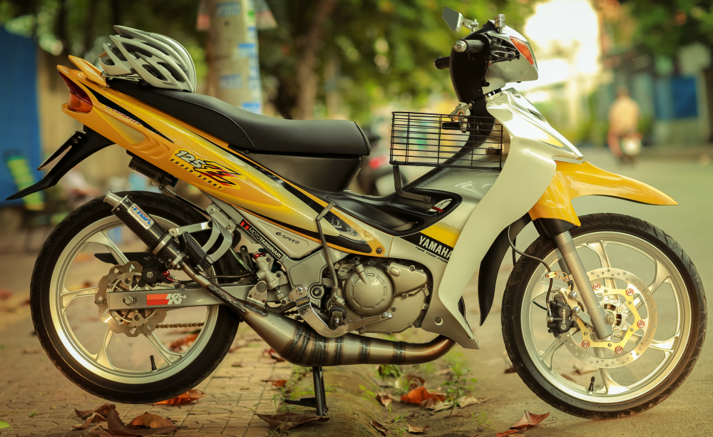 Yamaha Z 125 do hon 200 trieu cua biker Vinh Long hinh anh