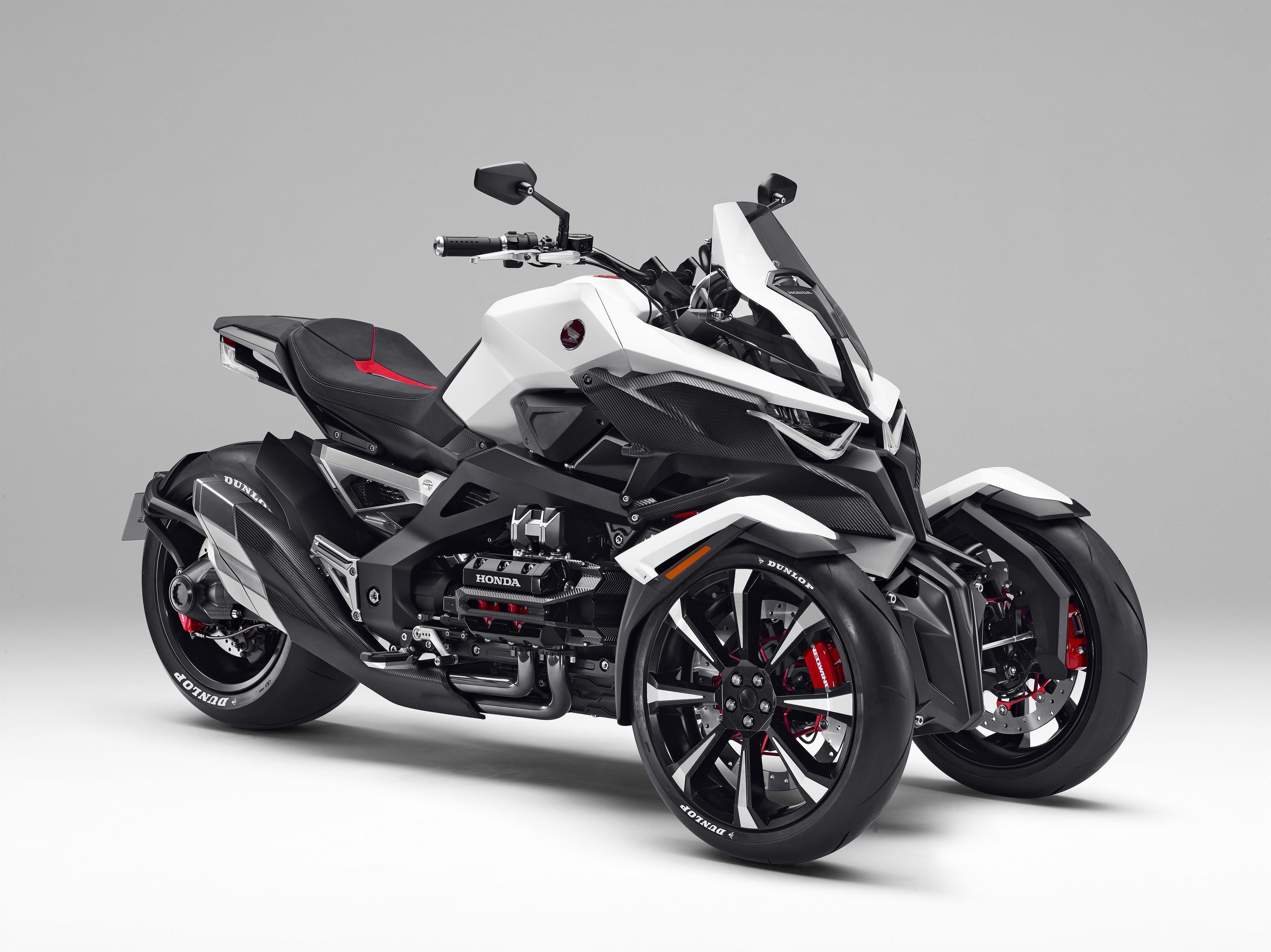 Bản concept môtô 3 bánh Honda Neowing sẽ xuất hiện tại triển lãm xe Tokyo sắp tới. Ảnh: Honda