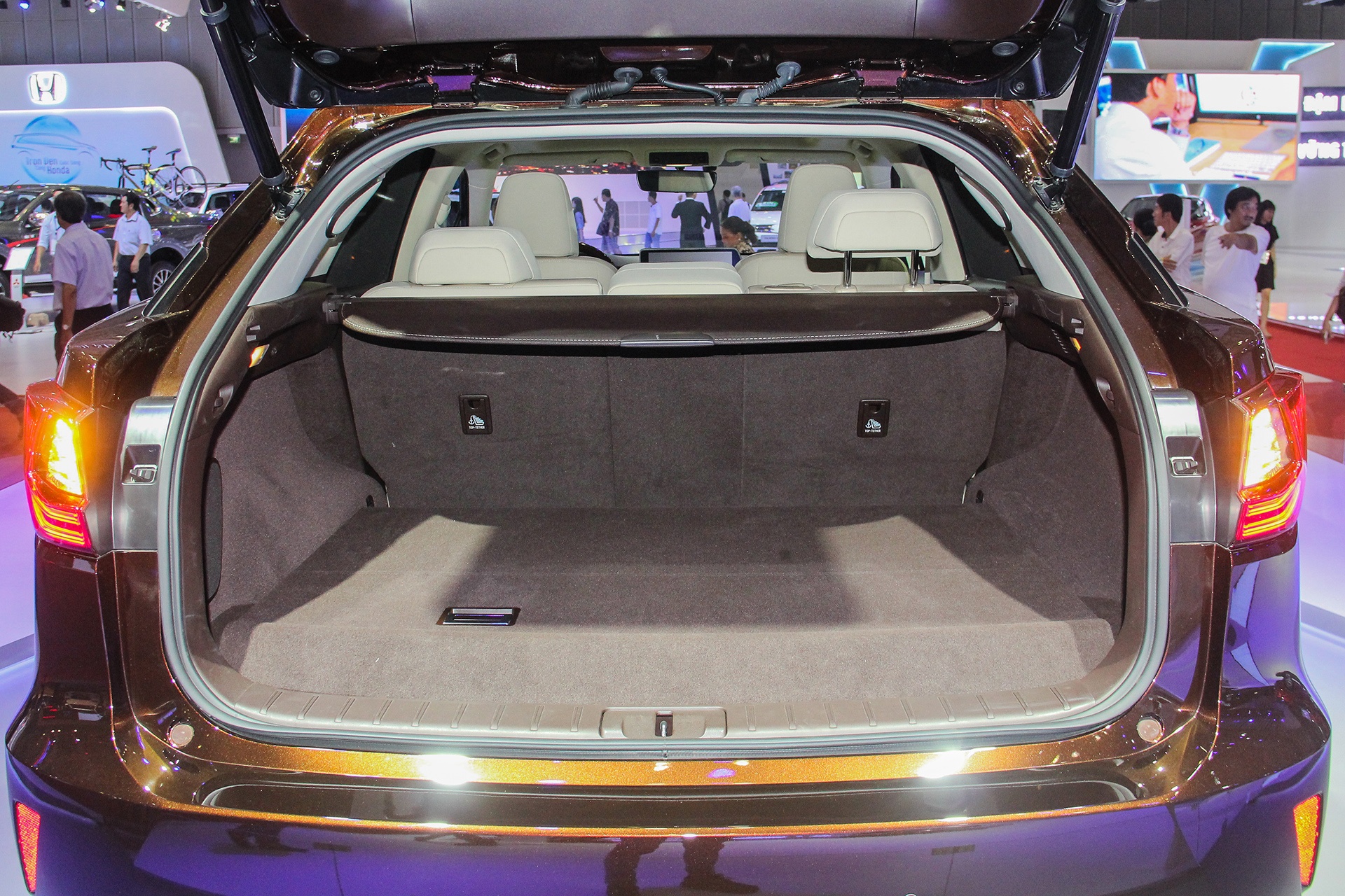 Well-to-do families have loved the RX since its inception, so it makes sense for the 2016 Lexus RX to put a big focus on safety. The suite of safety technology in Lexus Safety System+ includes pre-collision automatic braking with pedestrian detection, lane-departure warning, lane-keep assist, automatic and adaptive high-beam headlights, blind-spot monitoring, rear cross-traffic alert, and a 360-degree camera. Lexus also improved target detection for its Dynamic Radar Cruise Control that incorporates full-stop capability. Best of all? Lexus chief Jeff Bracken says that the whole safety enchilada is going to cost just $650.