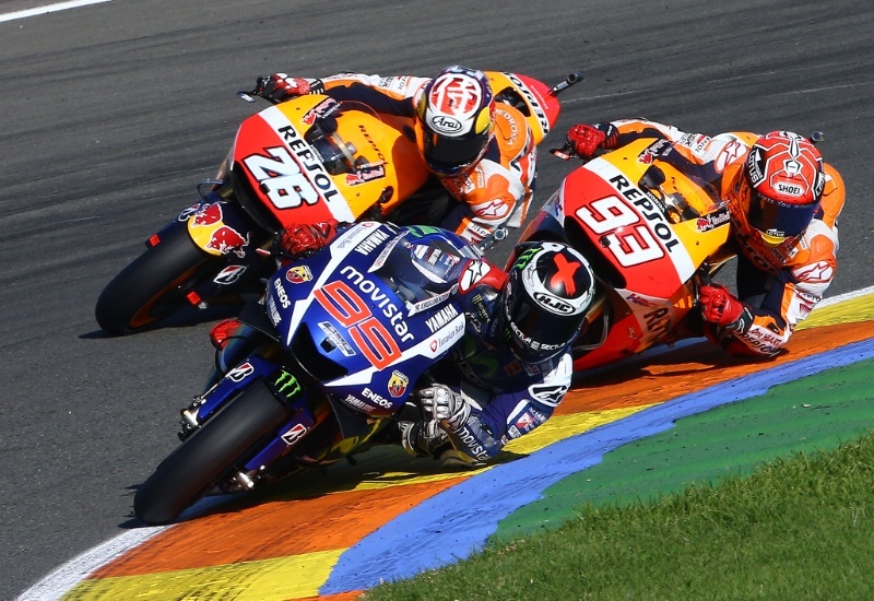 MotoGP chang cuoi: Rossi xuat phat cuoi, Lorenzo vo dich hinh anh