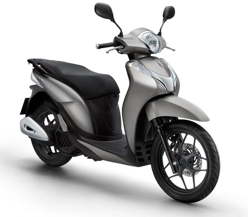 Màu sơn bạc mờ mới trên SH mode 125. Ảnh: Honda