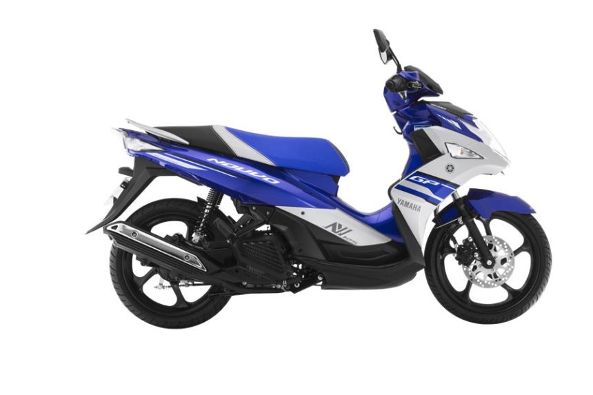 Cách phối màu sơn mới trên Yamaha Nouvo Fi. Ảnh: Yamaha