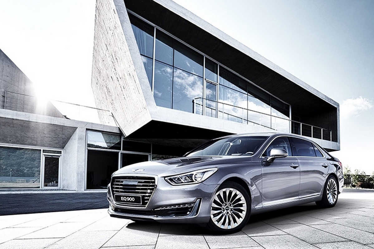 Sedan hang sang Hyundai Genesis EQ900 chinh thuc trinh lang hinh anh