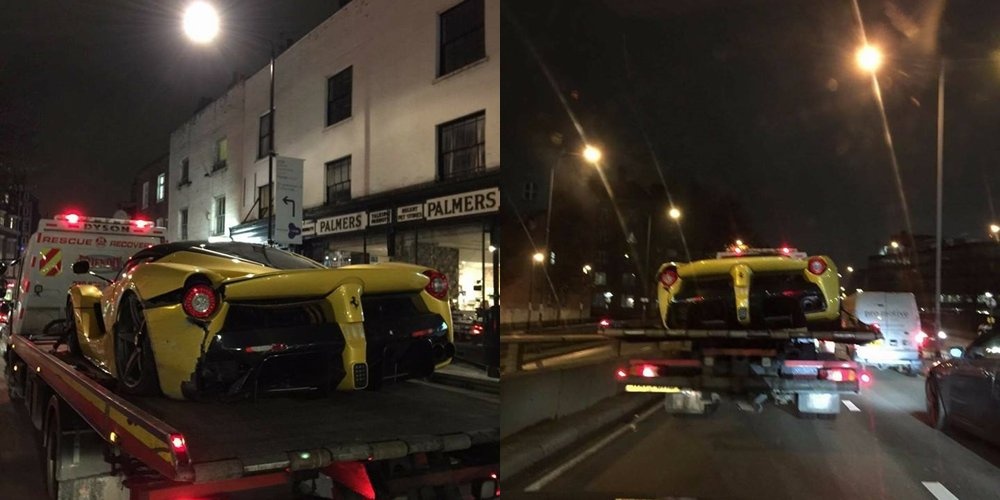 Sieu xe trieu do cua Ferrari gap nan tai London hinh anh