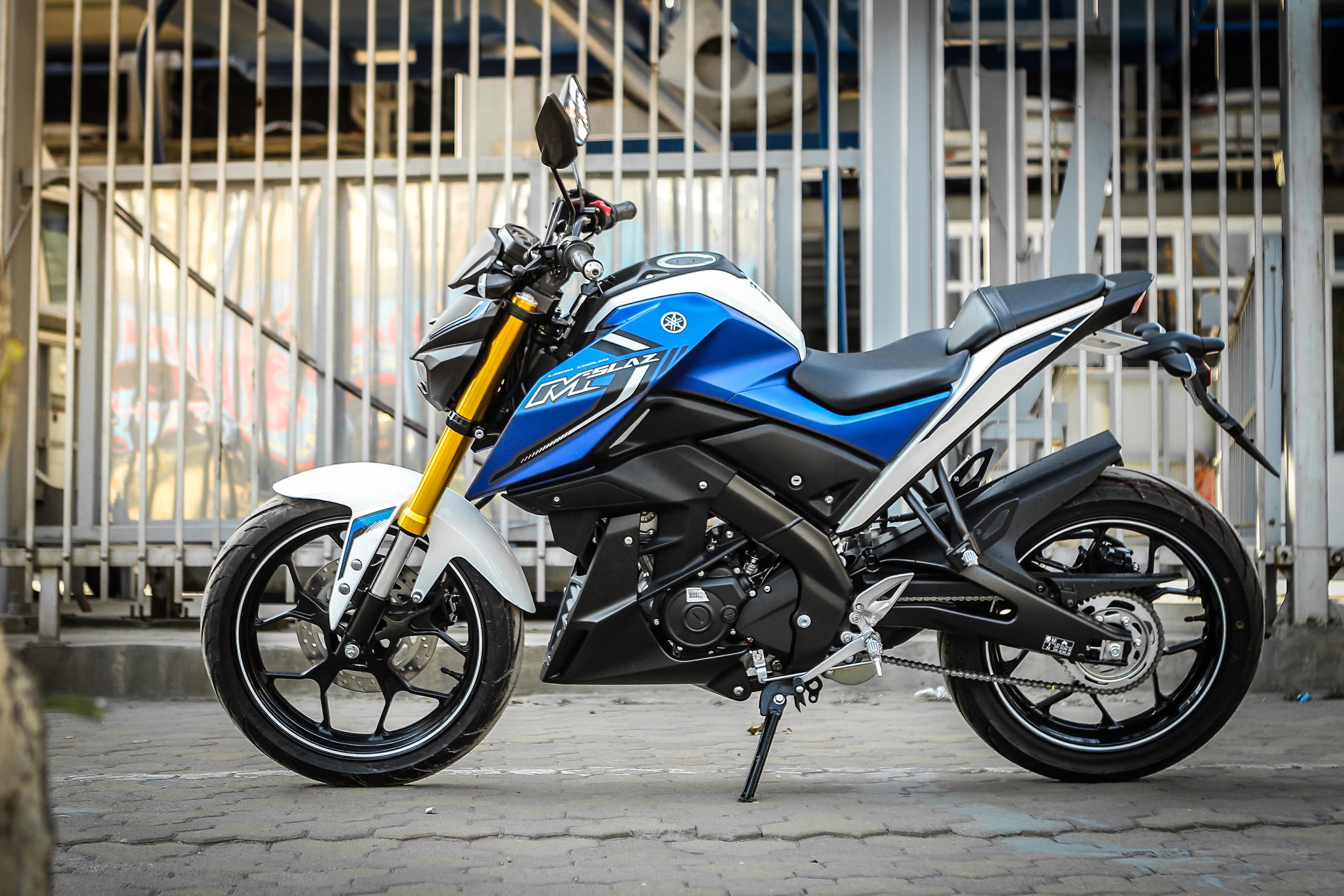 Chi tiet xe con tay Yamaha 150 phan khoi moi ve Ha Noi hinh anh