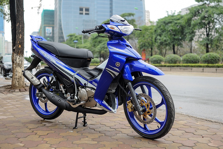 Xe may 2 thi Yamaha 125ZR ve Ha Noi hinh anh