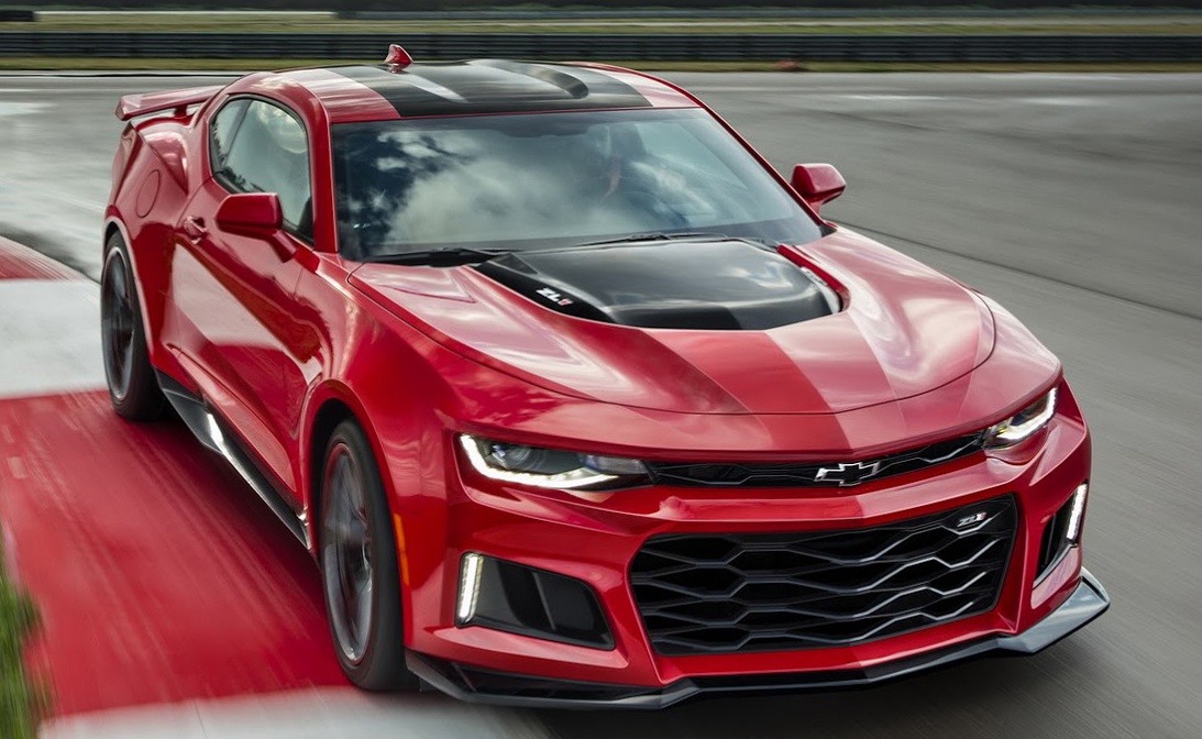 Xe the thao Chevrolet Camaro ZL1 cong suat 640 ma luc hinh anh