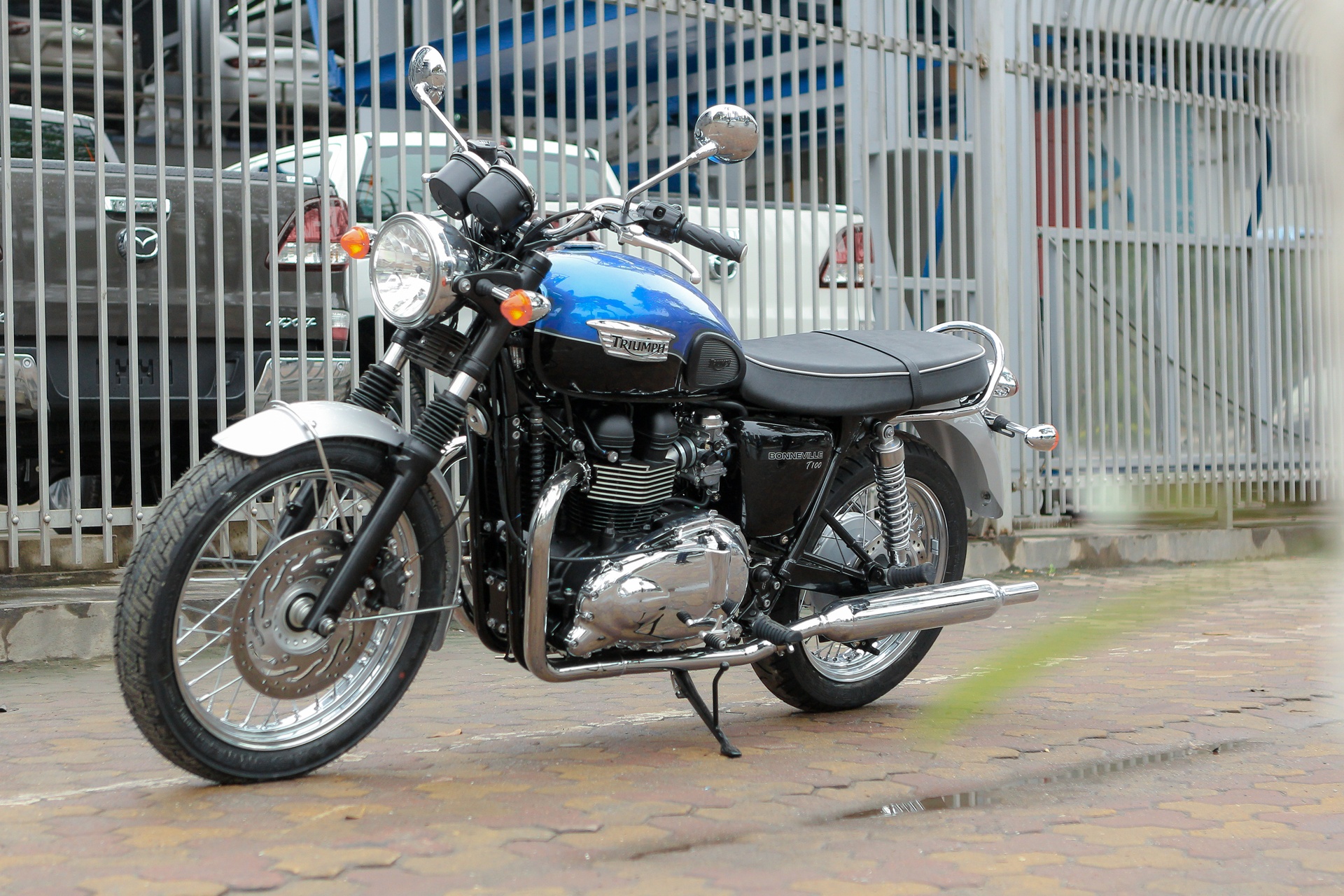 Triumph Bonneville T100 2016 tai Ha Noi anh 12
